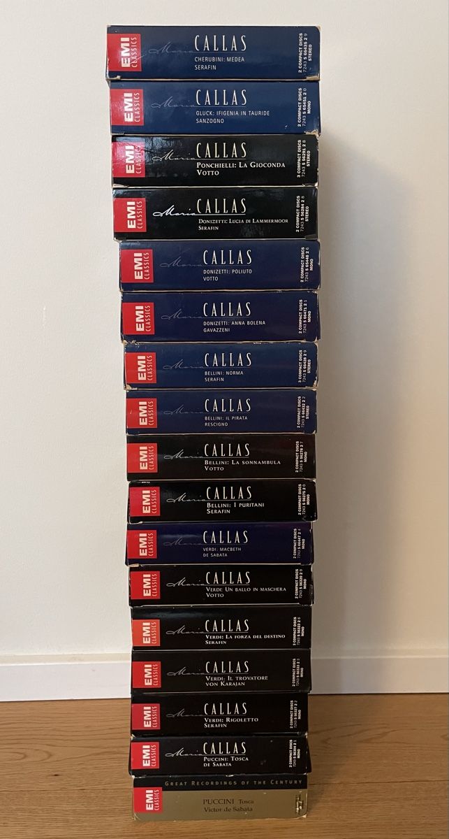CD: 17 Maria Callas Opern – Usato da Cham venduto da leealexander986