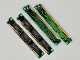 4× 1MB 30-Pin SIMM RAM – 4MB – FPM 70ns Parity – Retro PC