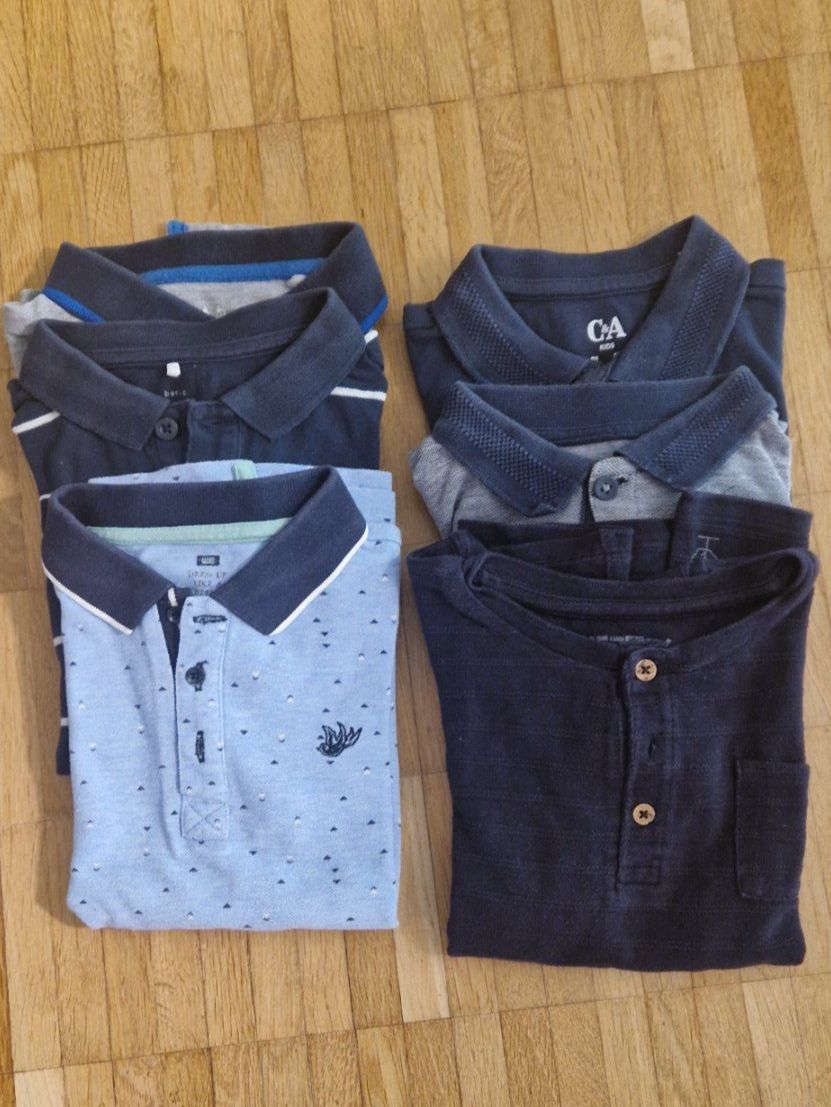 Camicie, T-shirt & Polo: 6x Shirt Gr.110 116, – Usato da Luzern venduto da Prusil