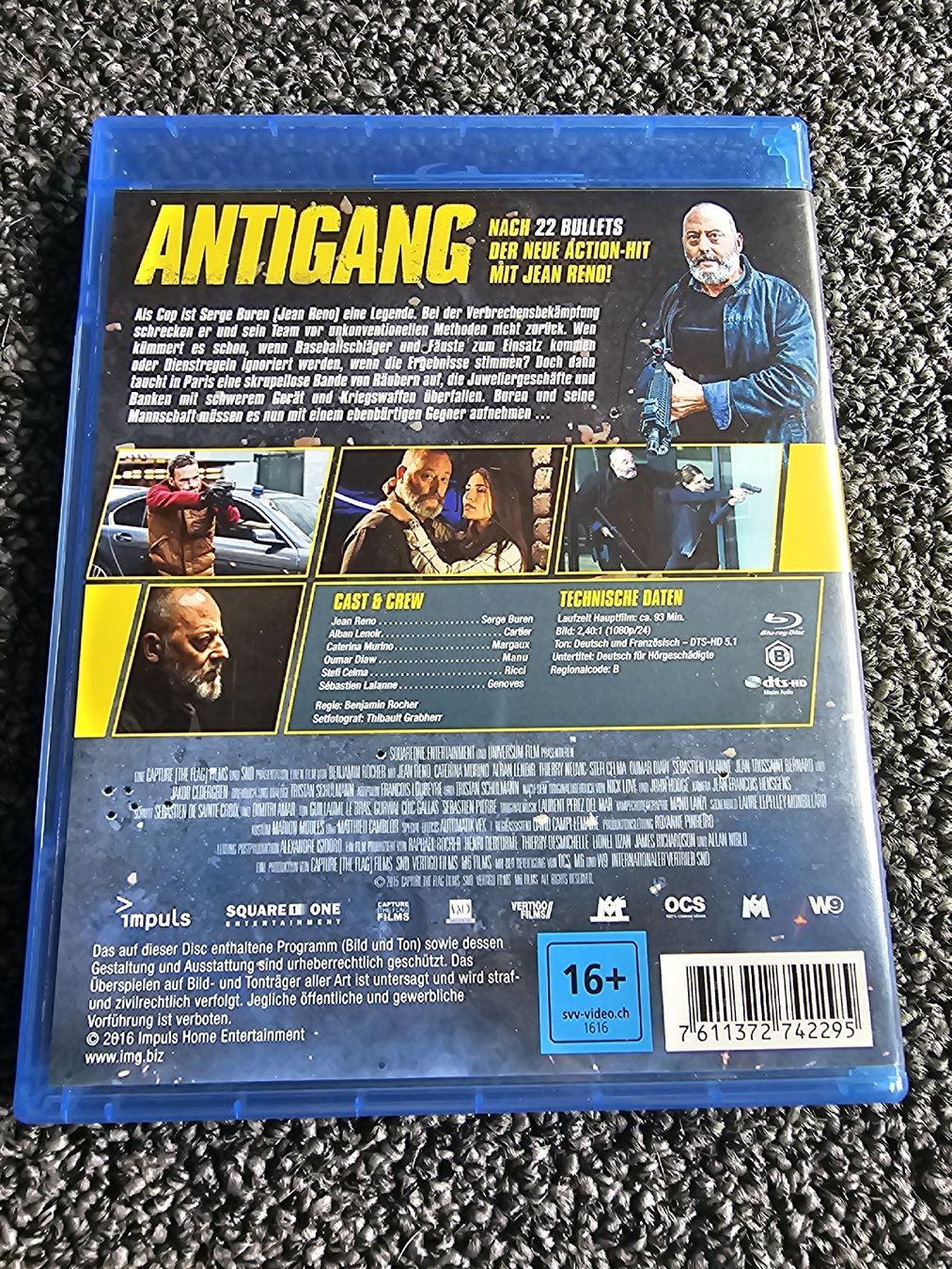 Tutti i DVDs: Blu-ray Antigang  – Usato da Ruswil venduto da jan_bxl5 1