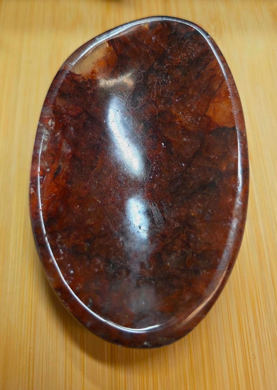 Minerali & Pietre curative: Feuerquarz Schale 177g – Nuovo e nell'imballaggio originale da Matzingen venduto da Shay_Crystalz 1