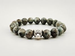 Japsis Armband Kiwi-Jaspis Grün Heilsteine/Natursteine