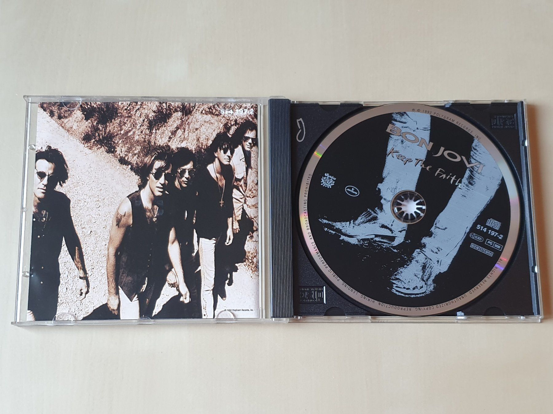 CD: Bon Jovi Keep the Faith – Usato da Stansstad venduto da collectorsshop 2
