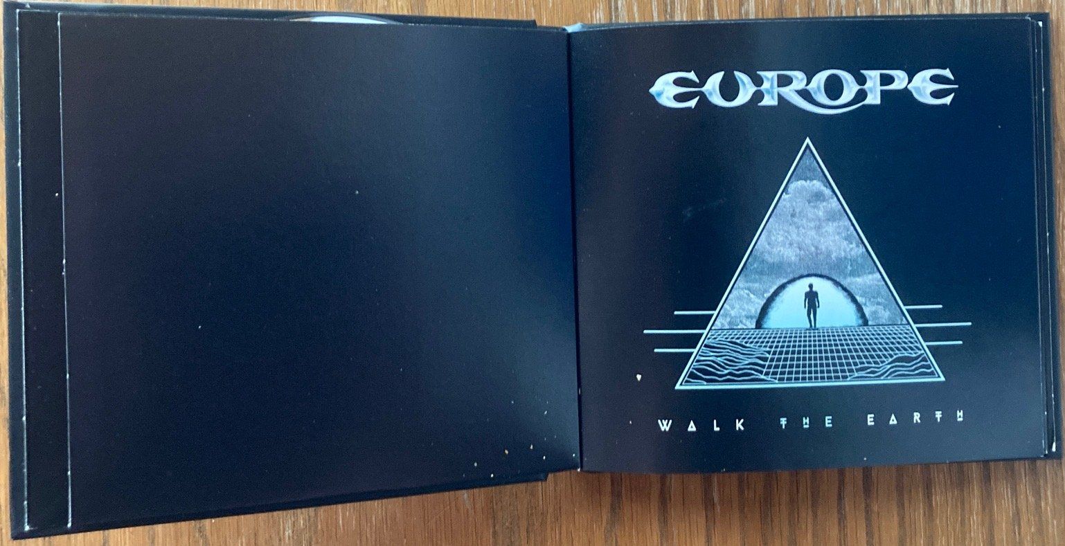 CD: EUROPE "Walk The Earth" 2017 CD/DVD-Mediabook 'Limited E.' – Usato da Attiswil venduto da Jay70 2