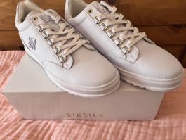 Siksilk Sneaker Weiss Grösse 45 Neu mit Box