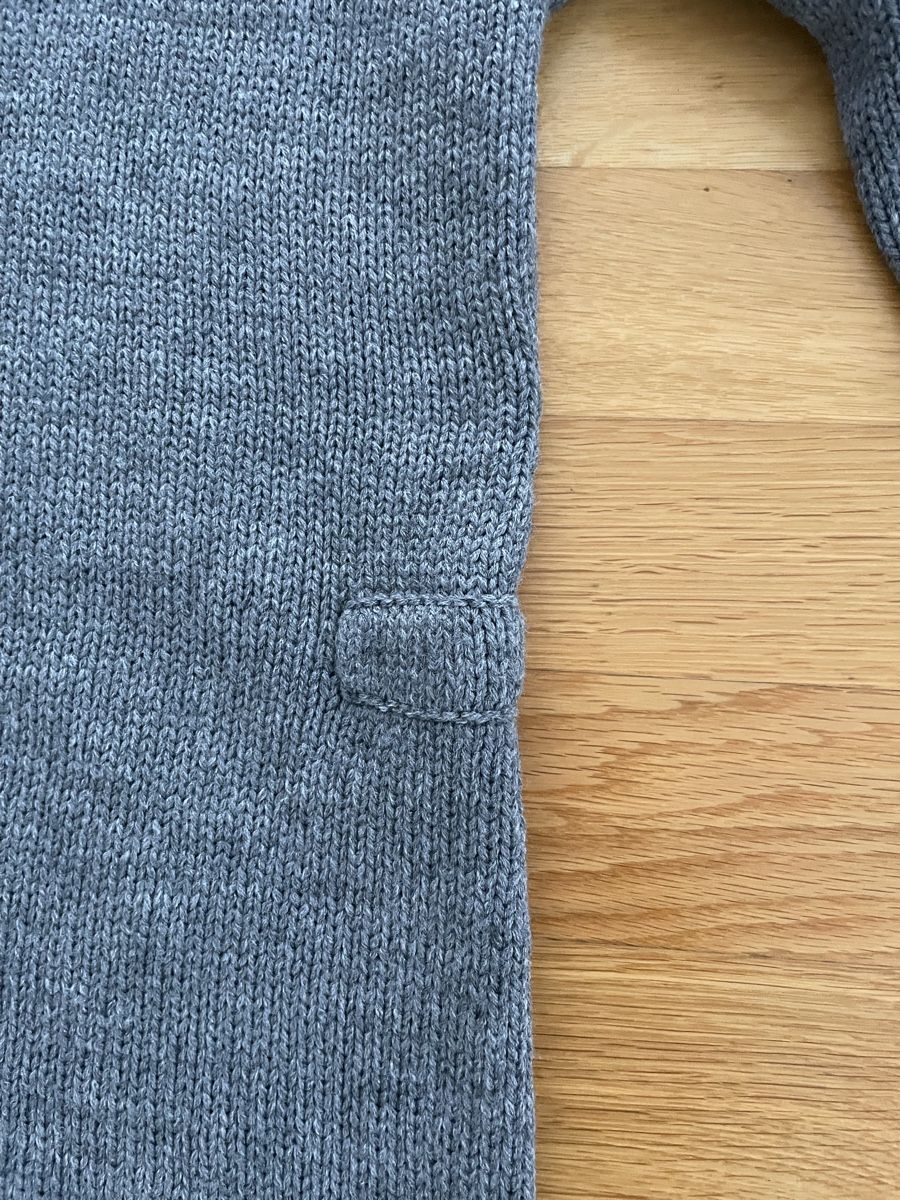 Maglioni & Felpe: Strickkleid mit Rollkragen grau Grösse M  – Usato da Oberwil BL venduto da Petermib 2