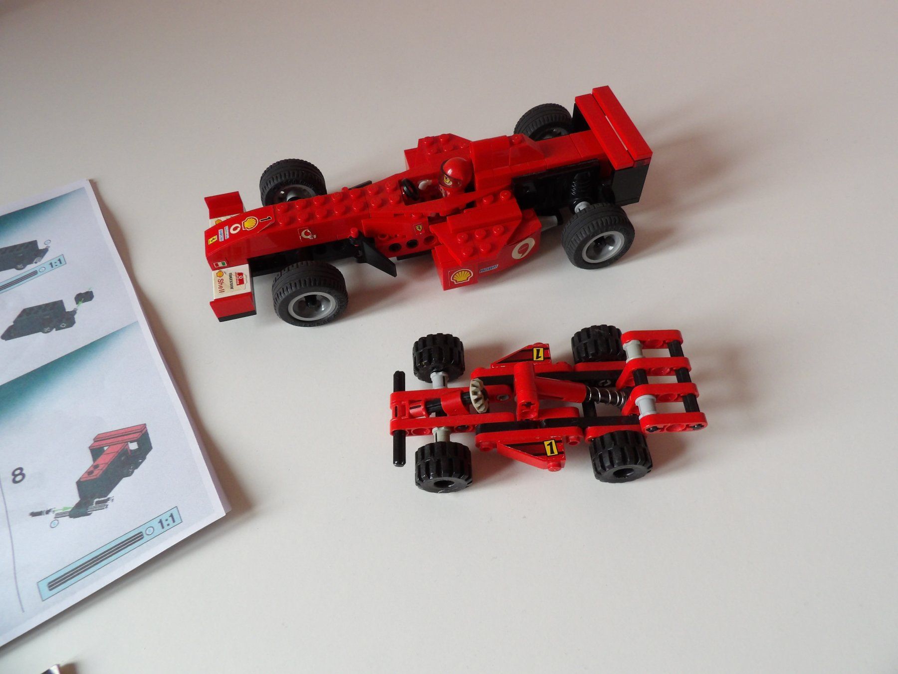 Lego Kit di costruzioni: Lego Ferrari 8362 und Lego Technic 8209 – Usato da Niederlenz venduto da Steff99