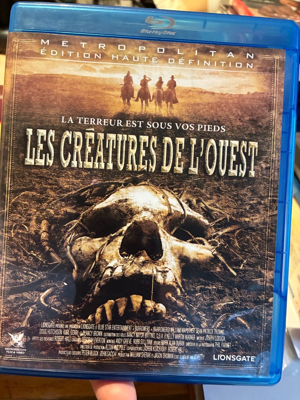 Alle DVDs: Les Créatures de l'Ouest (2008, Blu-ray) – Gebraucht aus Vevey von zecollector 1