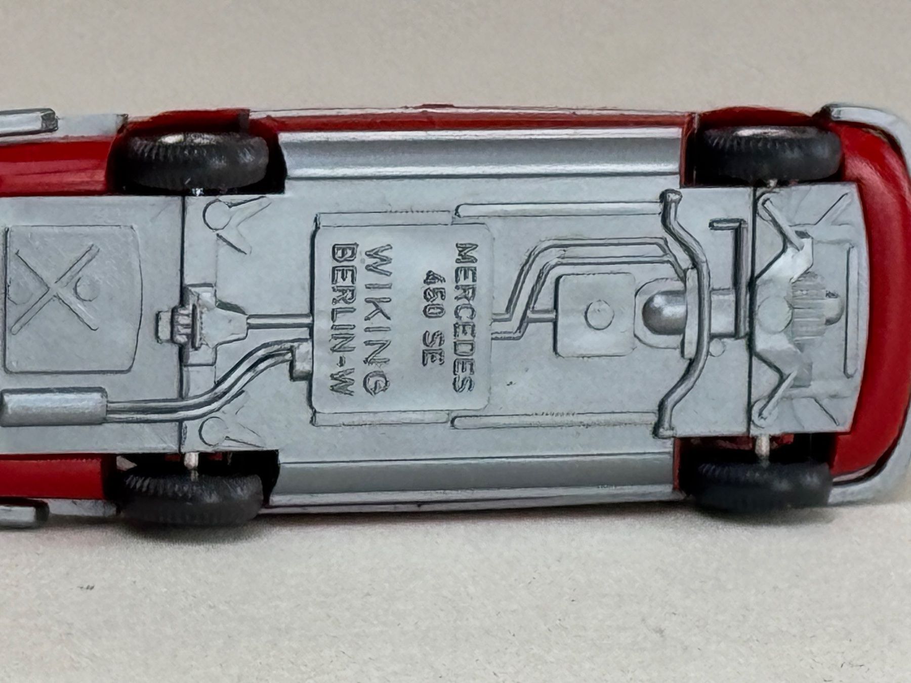 Wiking Voitures modèles: Mercedes 450 SE rot – D'occasion à Elm par Wikmtz 2