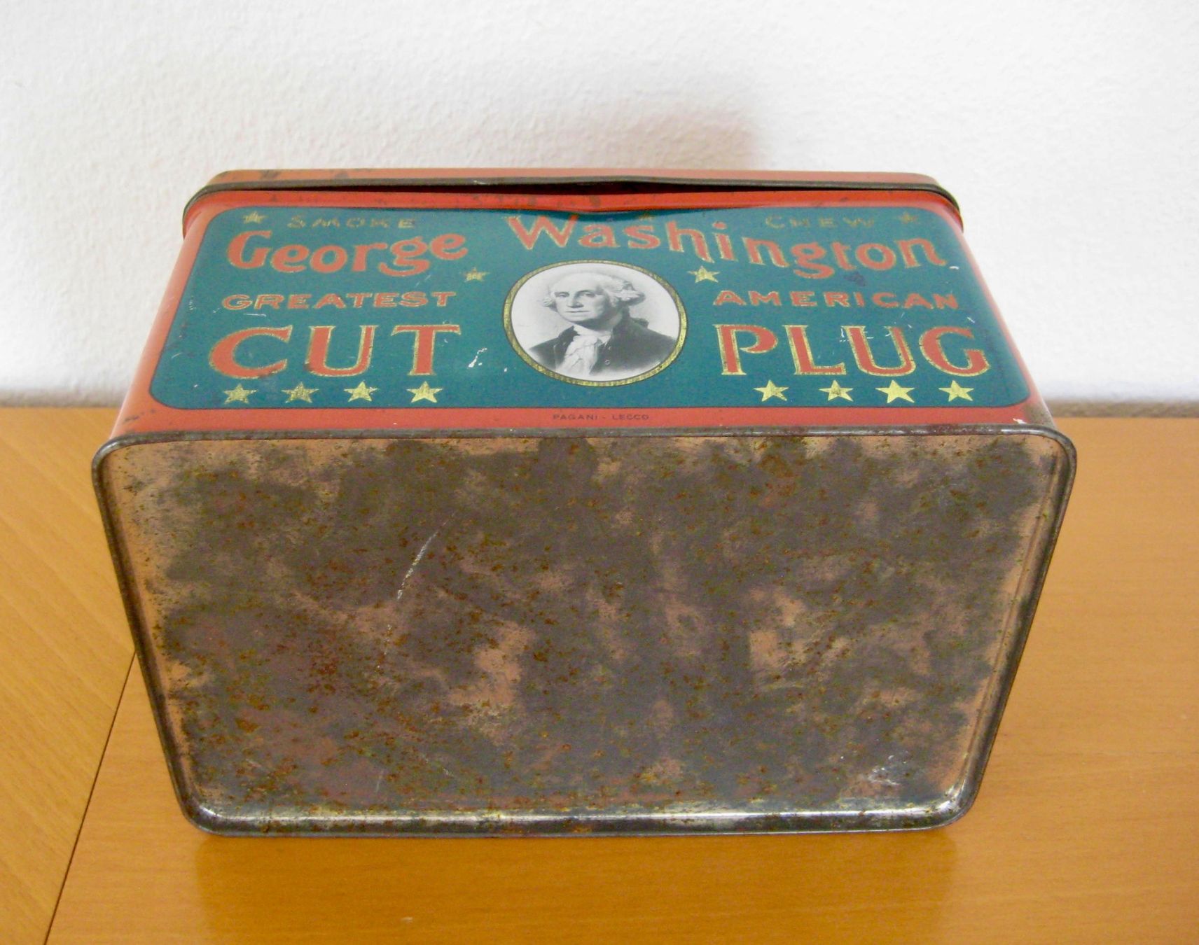 Pots: Antike Blechdose CUT PLUG George Washington – D'occasion à Langendorf par Happy11 3