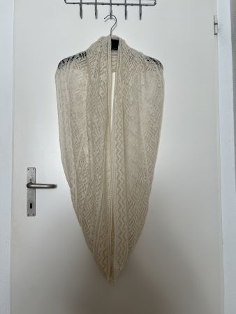 Cream/Beige Circle Scarf