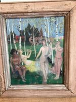 Hans SANDREUTER (1850-1901) Tableau peinture sur toile