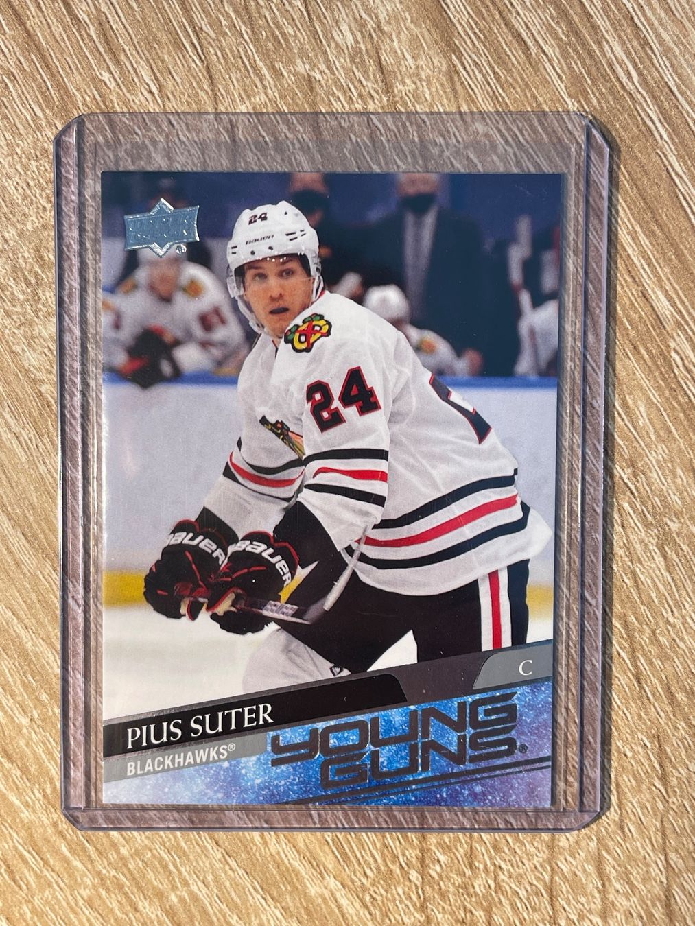 NHL Carte collezionabili: Upper Deck Young Guns Pius Suter Chicago Blackhawks – Usato da Thun venduto da Suomitiger
