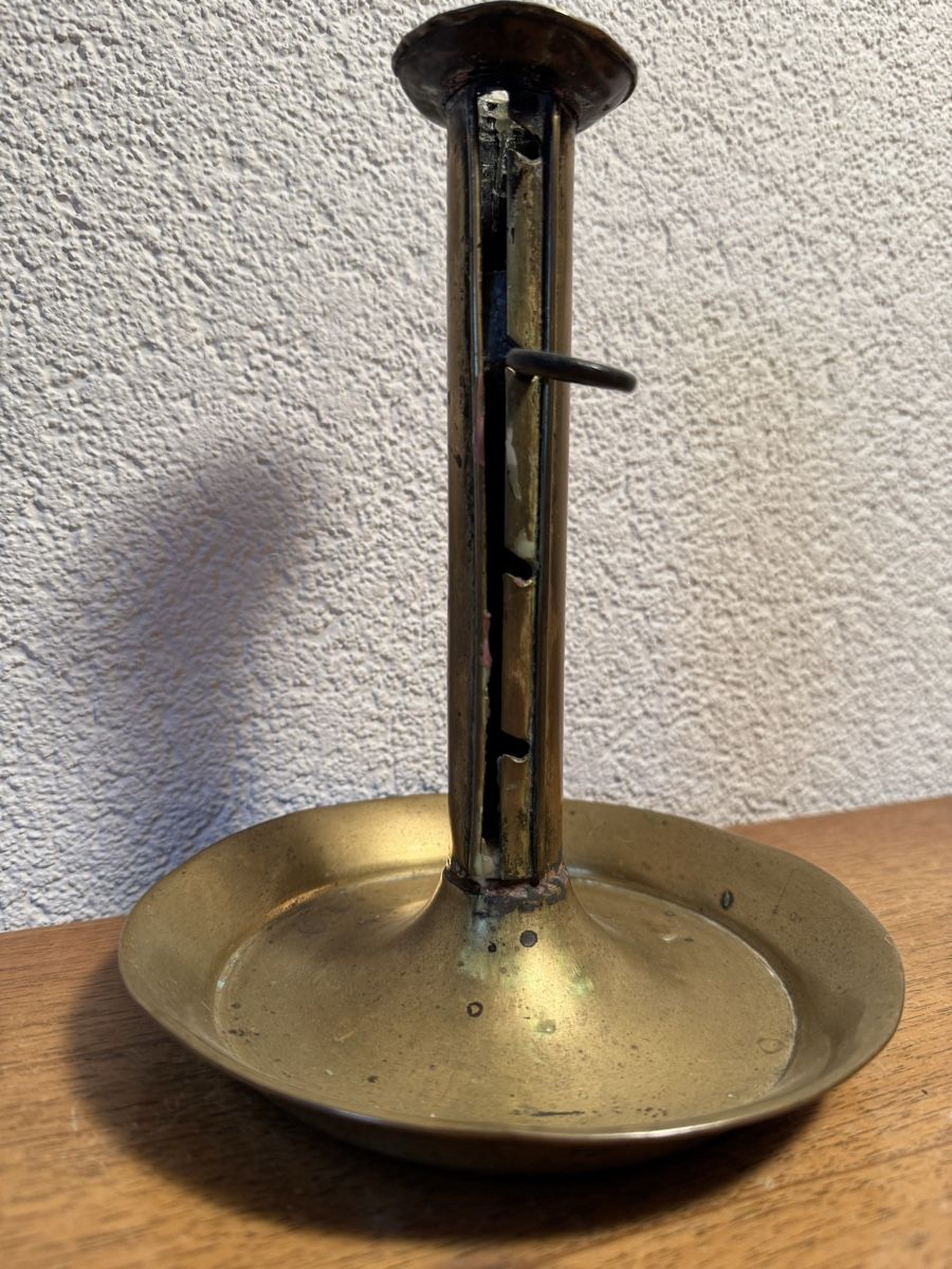 Portacandele: Biedermeier Kerzenständer Messing  21cm hoch – Usato da siebnen venduto da minte 1