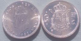 SPANIEN - ESPAÑA - 50 PESETAS 1982 - AUS ORIGINALROLLE