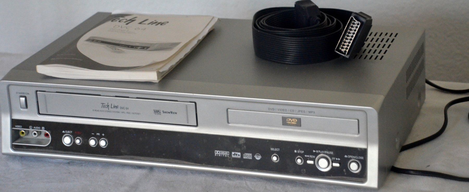 Registratori: Videorecorder VHS Techline DVC64 magnétoscope – Usato da Collonges venduto da arashee 1