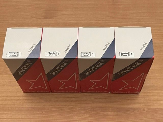 Verstärker: SOVTEK 6550WE - GEMATCHTES QUARTETT - NEU! – Neu und originalverpackt aus Fahrwangen von Swirl2 1