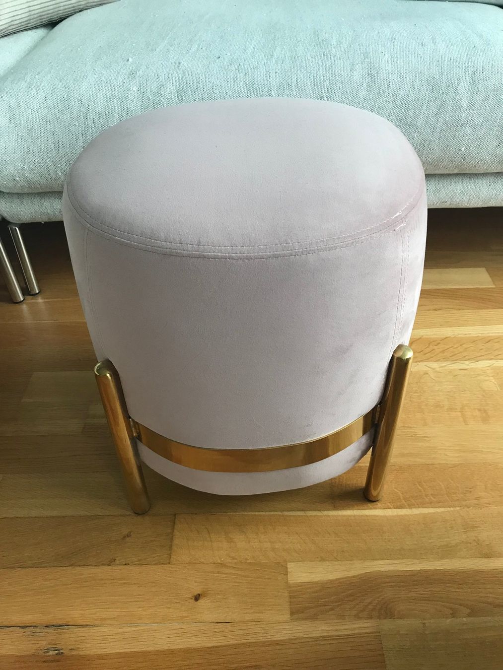Hocker: Design Pouf Vega von eno Studio Sonderedition rosa Messing – Neu (gemäss Beschreibung) aus Basel von mar_dn9x 1
