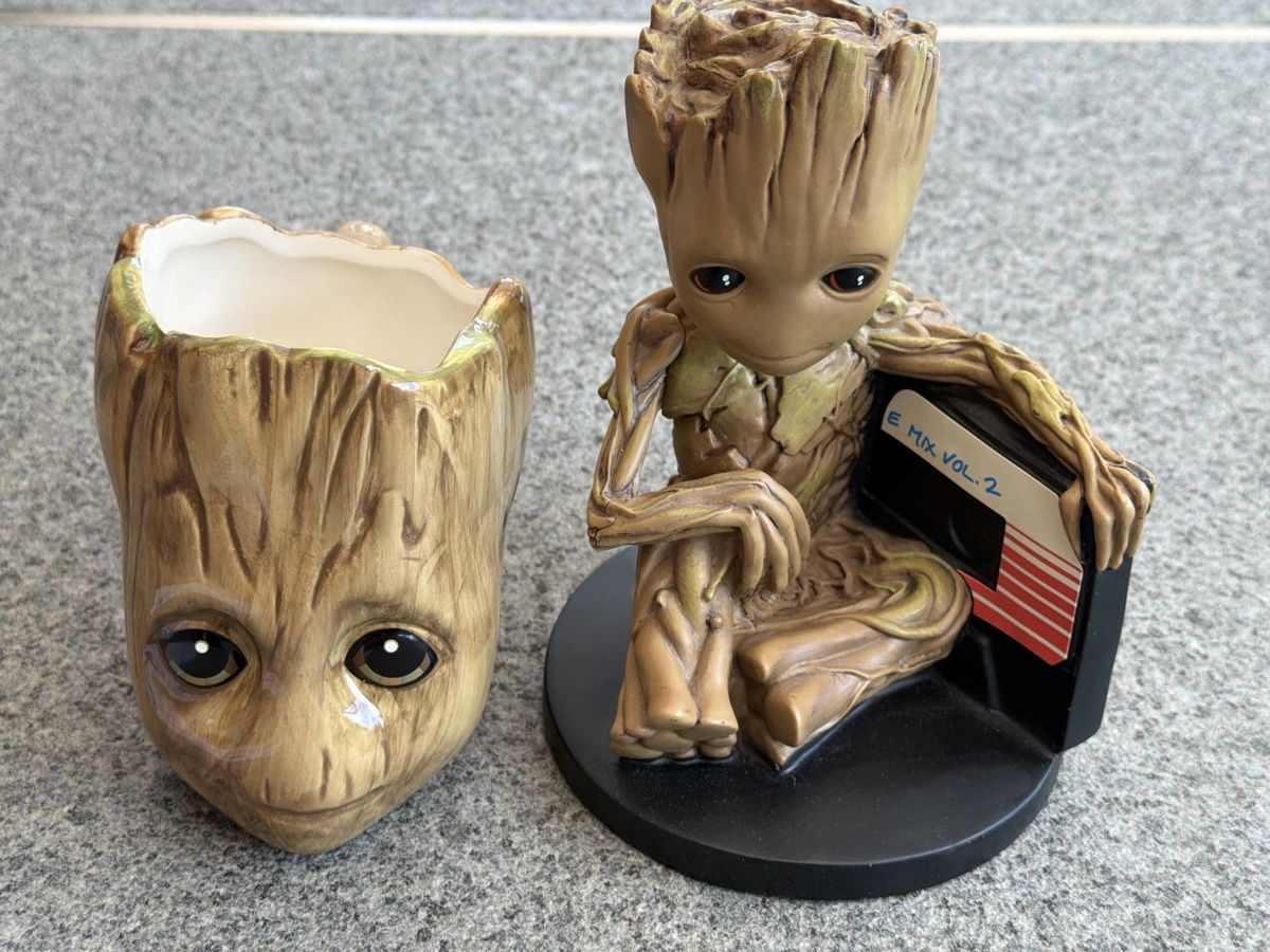 Salvadanai: Groot Marvel Keramik Tasse und Spardose Kunstoff  – Usato da Deitingen venduto da Himhip