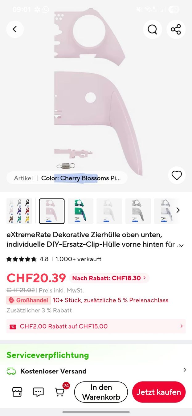 Sony Controller: Shell PS5 Edge Controller – Neu und originalverpackt aus Wiler b.Utzenstorf von Taemy_Suu 2