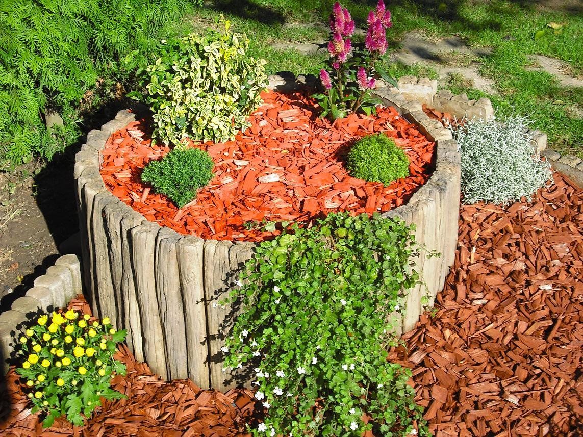Minerali & Pietre curative: Beton Palisade 60 mit Holzstruktur – Nuovo (secondo la descrizione) da Herbetswil venduto da AHA-Garten 7