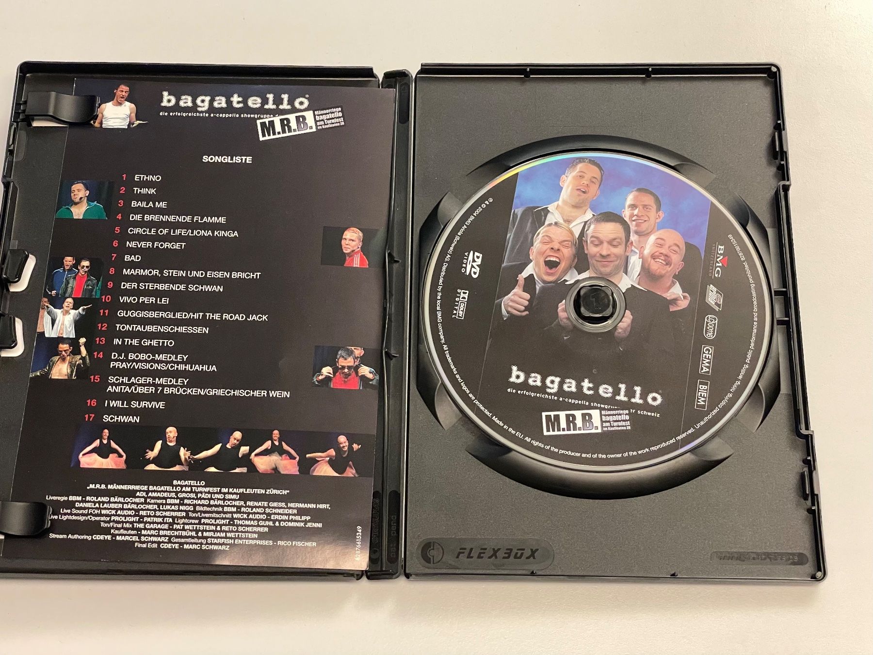 Tutti i DVDs: Bagatello - M.R.B. – Usato da Muri b. Bern venduto da AdidasCollector 3