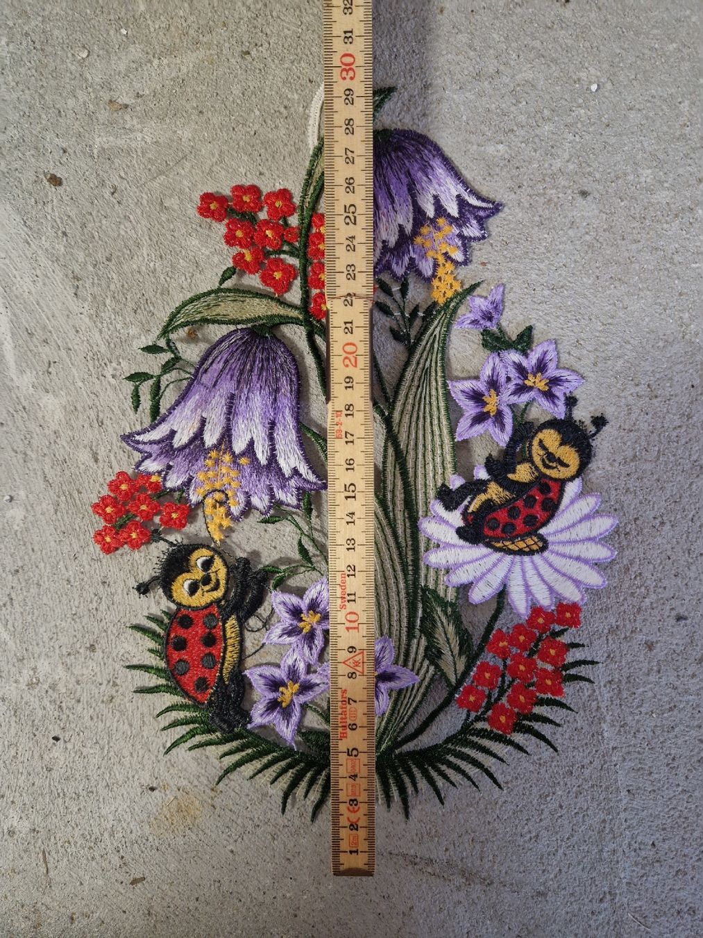 Tutte le decorazioni: Osterbild aus Plauener Spitze Marienkäfer – Nuovo (secondo la descrizione) da Weggis venduto da Oswadan 1