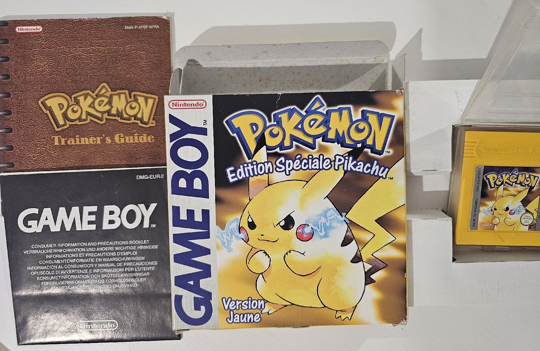 Pokémon Spiele: pokemon version jaune pikachu en boite complet FR  – Gebraucht aus Pully von RandomZero 3