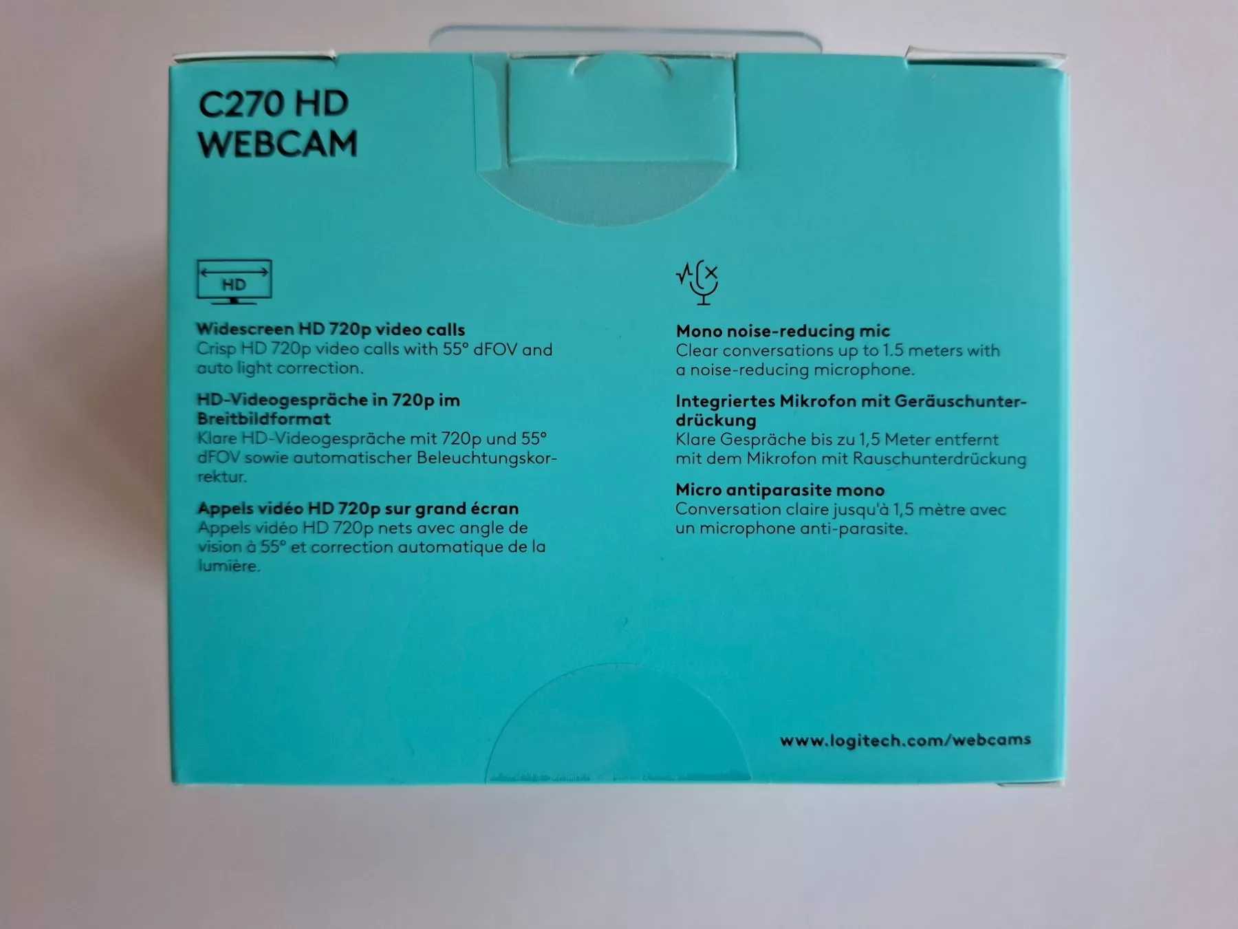 Logitech Webcams: Logitech C270 HD Webcam – Neu und originalverpackt aus Zürich von Barcley 1