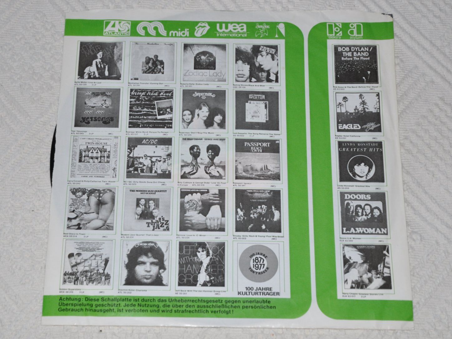 Dischi in vinile: LP Passport - Iguaçu – Usato da Boll venduto da Theodora15 5