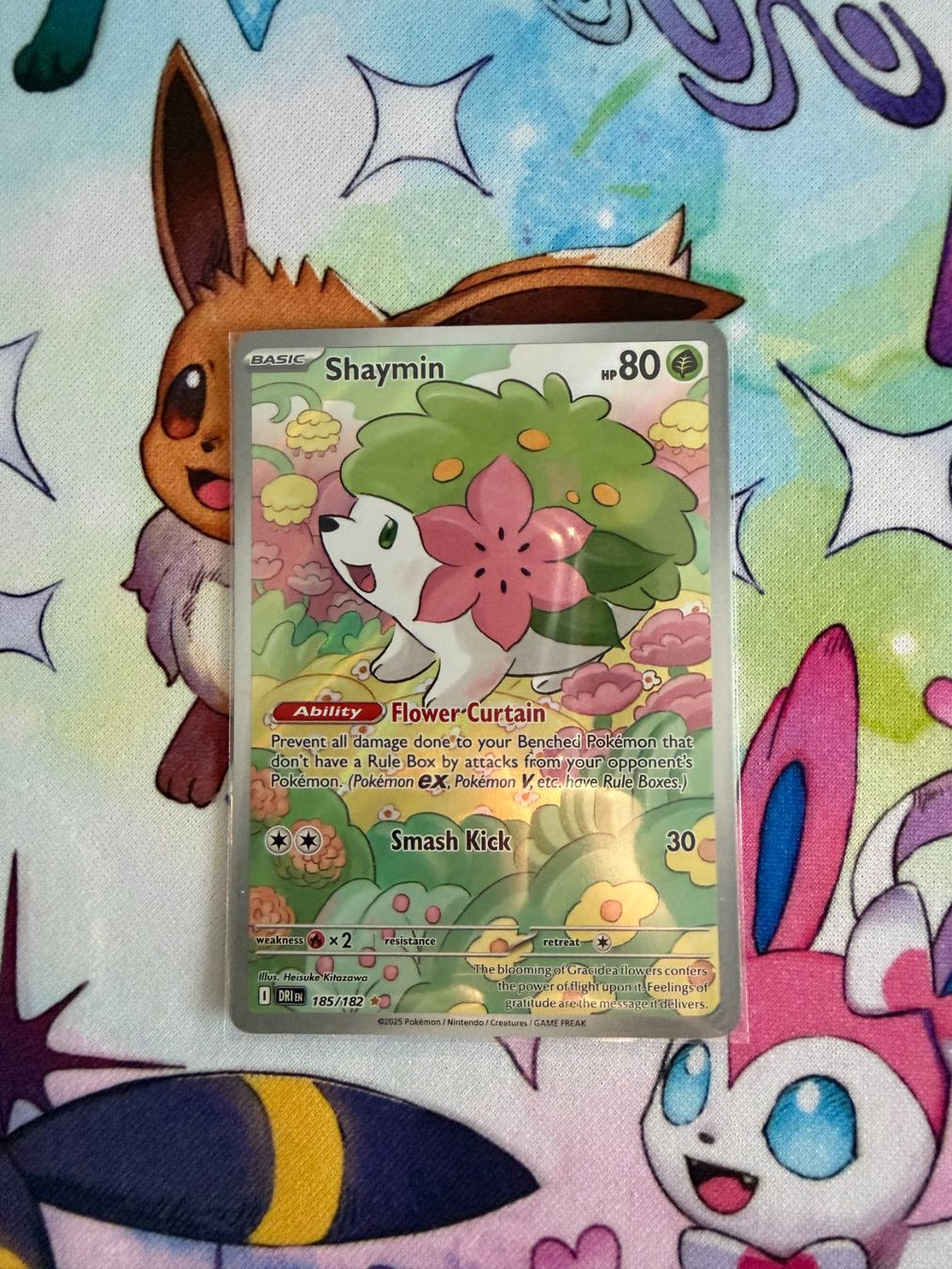 Pokémon Carte collezionabili: Pokemon Shaymin 185/182 DRI – Usato da Grindelwald venduto da TSG-G-Town