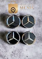 Mercedes 60 mm Nabendeckel Nabenkappe Radnaben Radkappen Neu