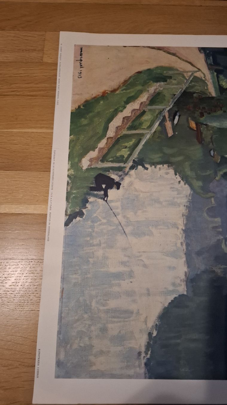 Dipinti: Impression Albert Marquet Flusslandschaft – Usato da Martigny venduto da Marleneg87 3