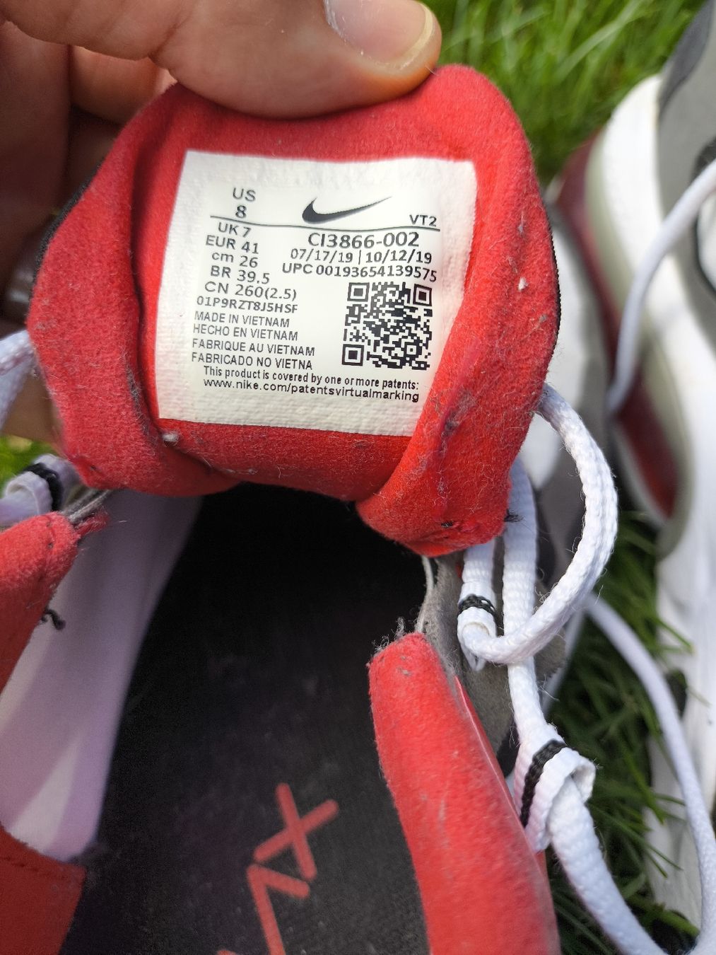 Nike Scarpe da uomo: Nike Air Max 270 React Herren Turnschuhe Gr 41, gebraucht – Usato da Derendingen venduto da breasy 3