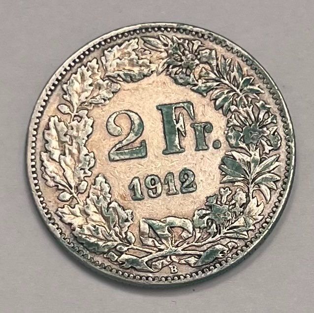 Tutti le monete: 2 Franken 1912 – Usato da Herrliberg venduto da Onlinehero