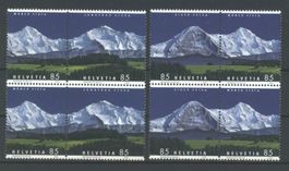 2006, Sehenswürdigkeiten der Schweiz, Viererblöcke* *