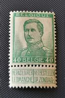 Belgien alte briefmarke