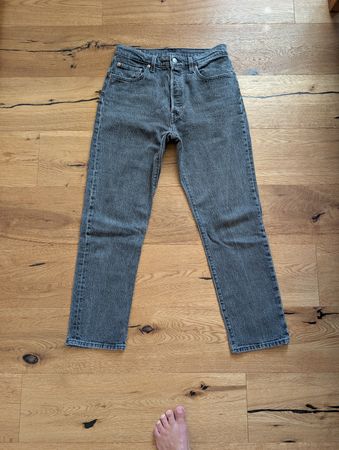 Levi's Jeans 501 grau Grösse 29/28 guter Zustand gebraucht