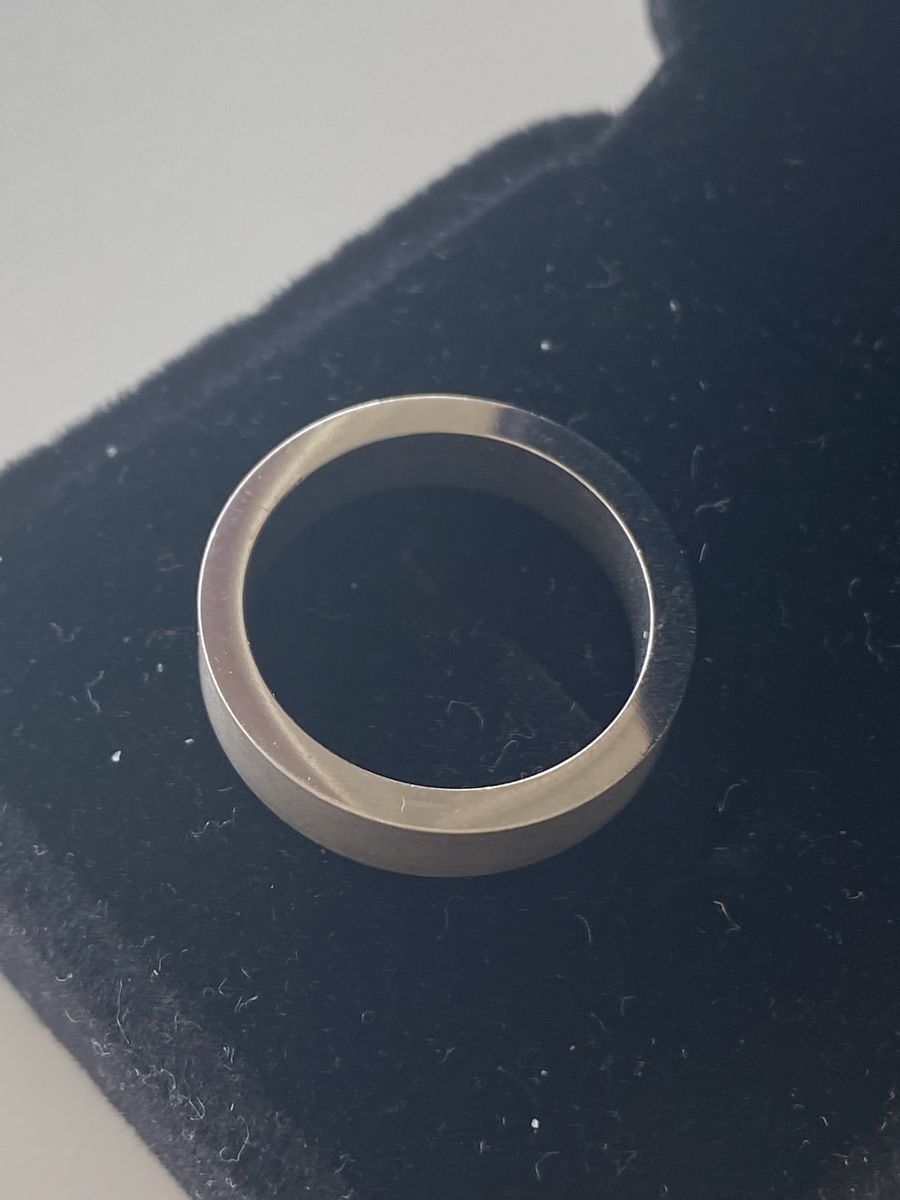 Anelli: XENOX Edelstahl Silberne Band Ring – Nuovo (secondo la descrizione) da Givisiez venduto da dor_xb9k 2