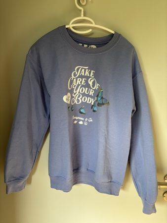 Ariana Grande Sweatshirt von Honeymoon & co. lila