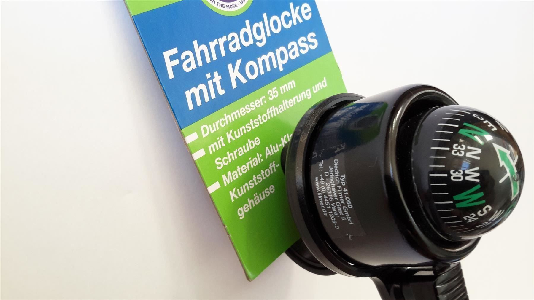 Campanacci mucche: Fahrradglocke, Veloglocke, mit Kompass – Nuovo e nell'imballaggio originale da St. Gallen venduto da cointec 2