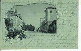 Romanshorn TG Blau Litho  Dorfpartie  1900 sehr gut erhalten