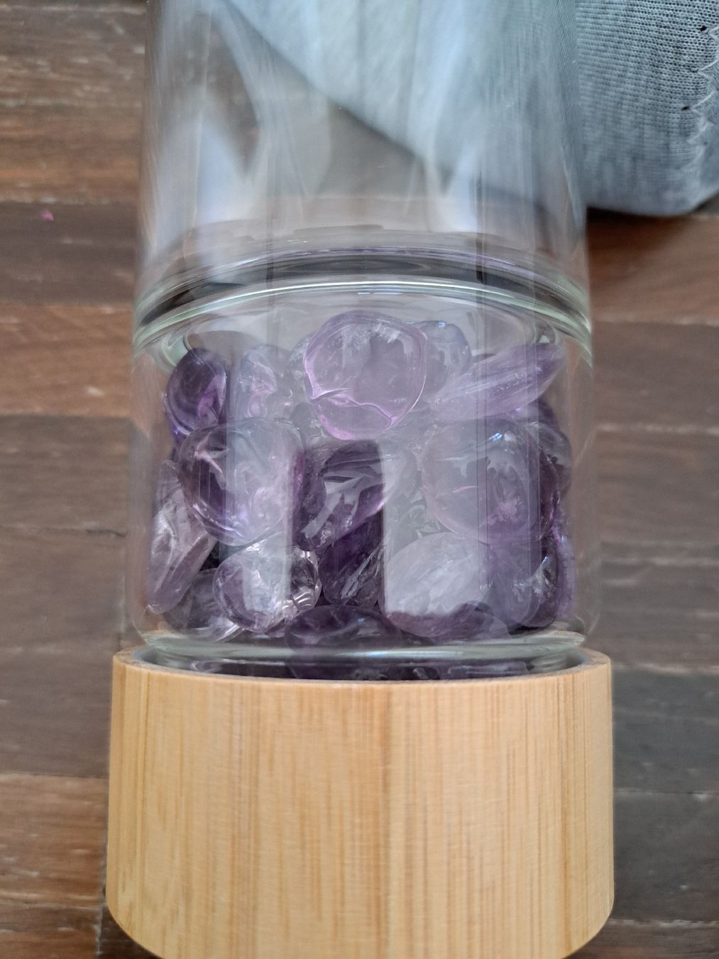 Gourdes & Thermos: Laksima Flasche mit Amethyst – Neuf (Voir description) à Lachen SZ par Ruki01 2