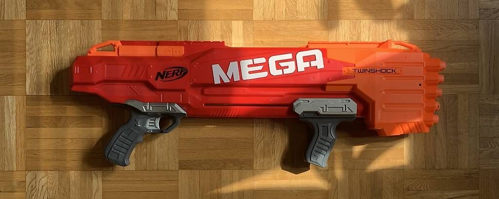 Spielzeuge: NERF MEGA TWINSHOCK – Gebraucht aus Rancate von mic_7bfw