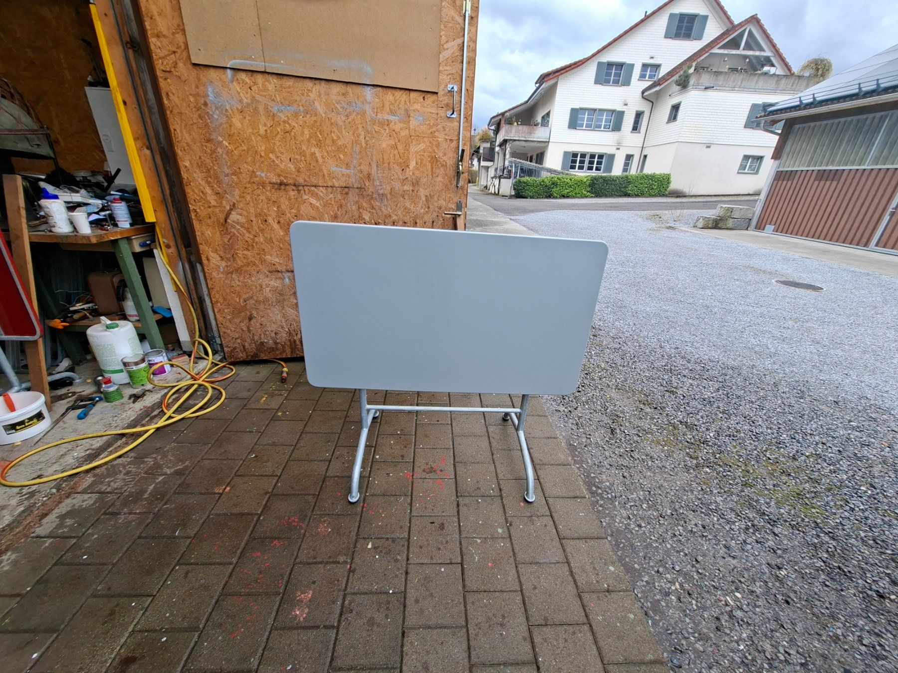 Tavoli: Klapptisch, Gartentisch, , Grau, 120cm X 75cm – Usato da Buch am Irchel venduto da alinea11 2