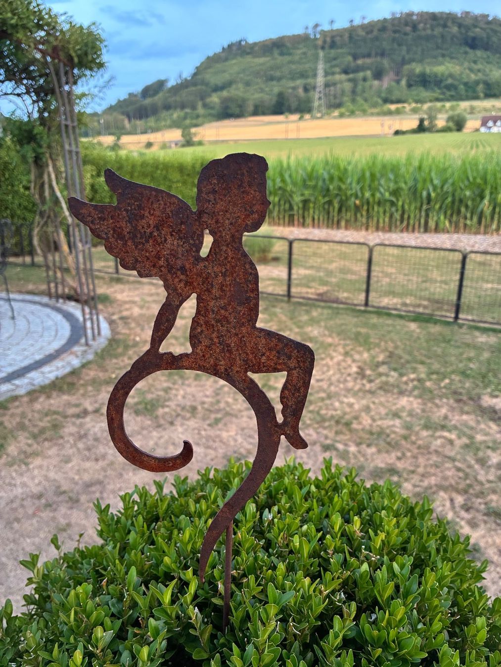 Statuette: Engel aus Rost 14x27cm – Usato da Frick venduto da sandra037 1