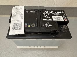 Autobatterie Audi VW 70Ah 700A 2024 EFB+ wie neu 100%