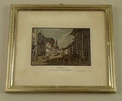 ZOFINGEN, AQUATINTA UM 1835