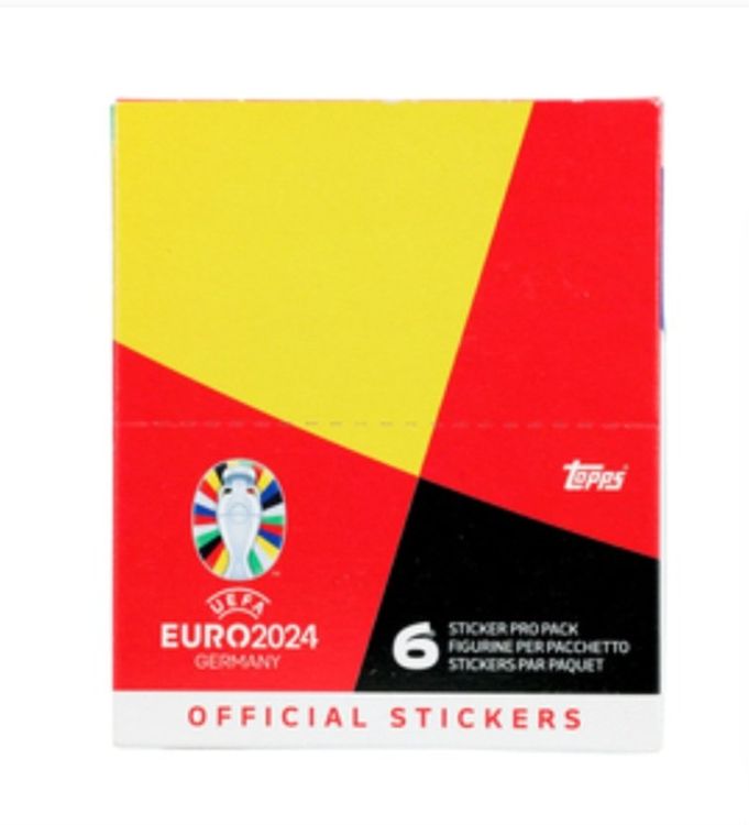 4x Topps Euro 2024 Sticker Boxen Kaufen auf Ricardo