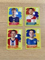 4x Panini (SCO 3 / CRO 19 / NOR 11 / BIH 8)